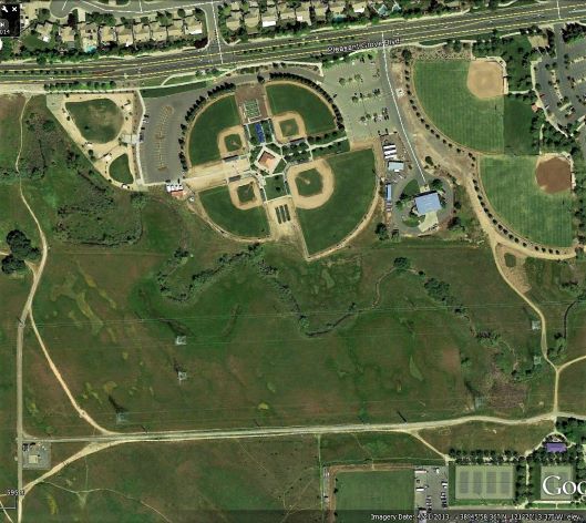 Roseville Aerial Wetlands 2013